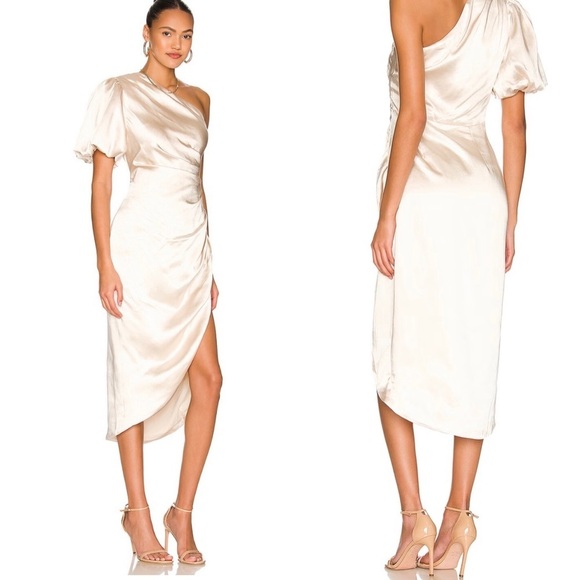 Elliatt Cinda Dress in Pearl NWT - Picture 1 of 7